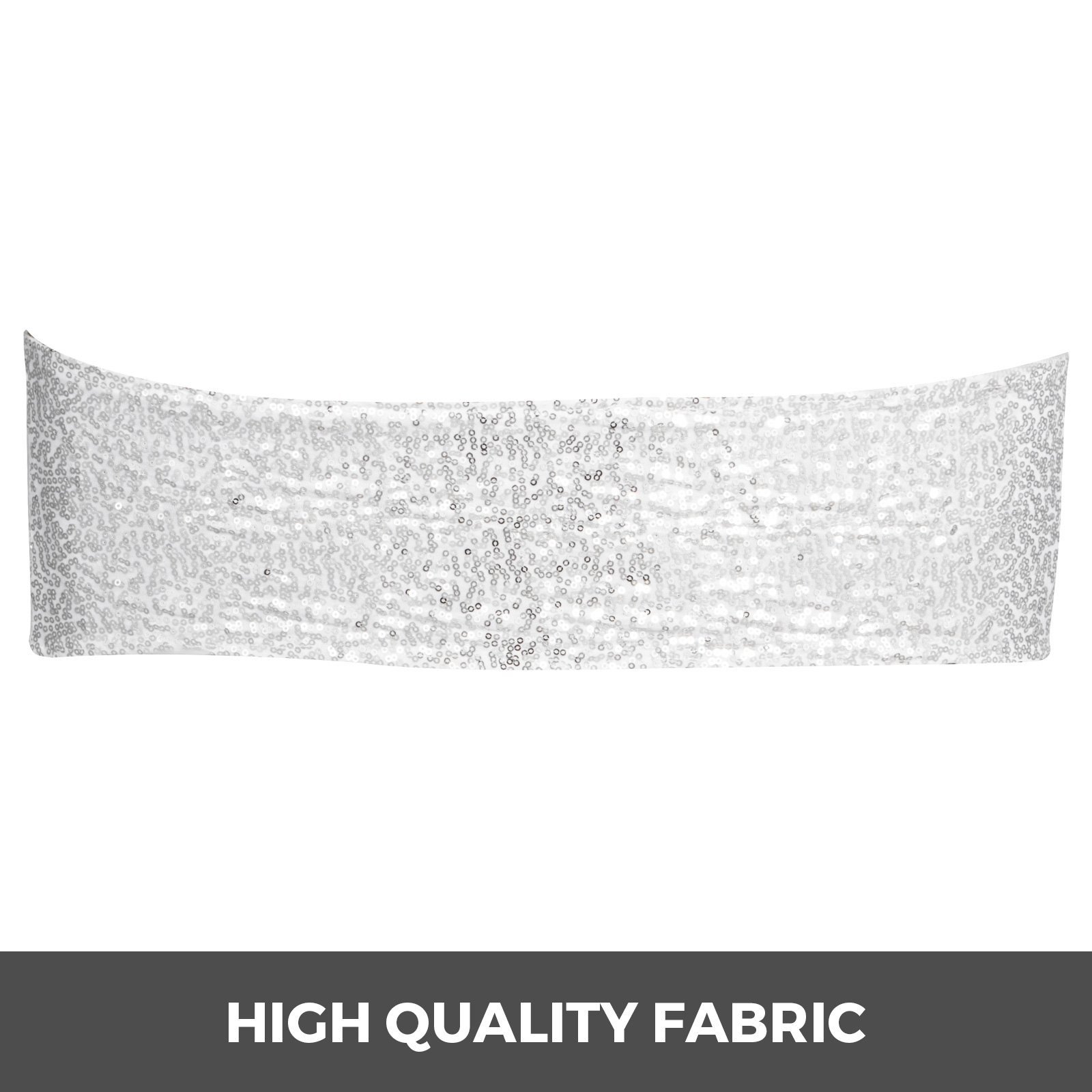 100pcs Stuhlschleifen Stretch Schleifen Stuhlhussen Schutzhülle Elastisch