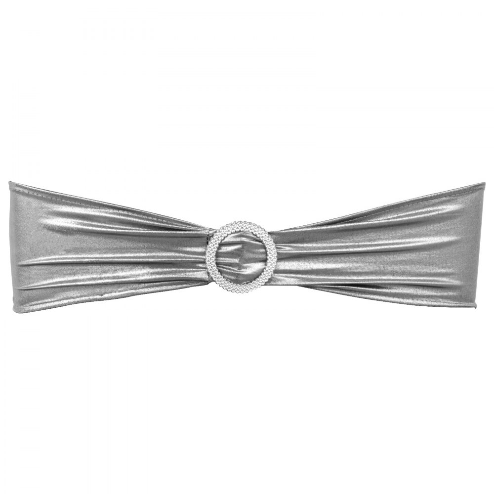 100pcs Stuhlschleifen Stretch Schleifen 100 Stück Hochzeit Stuhlhussen