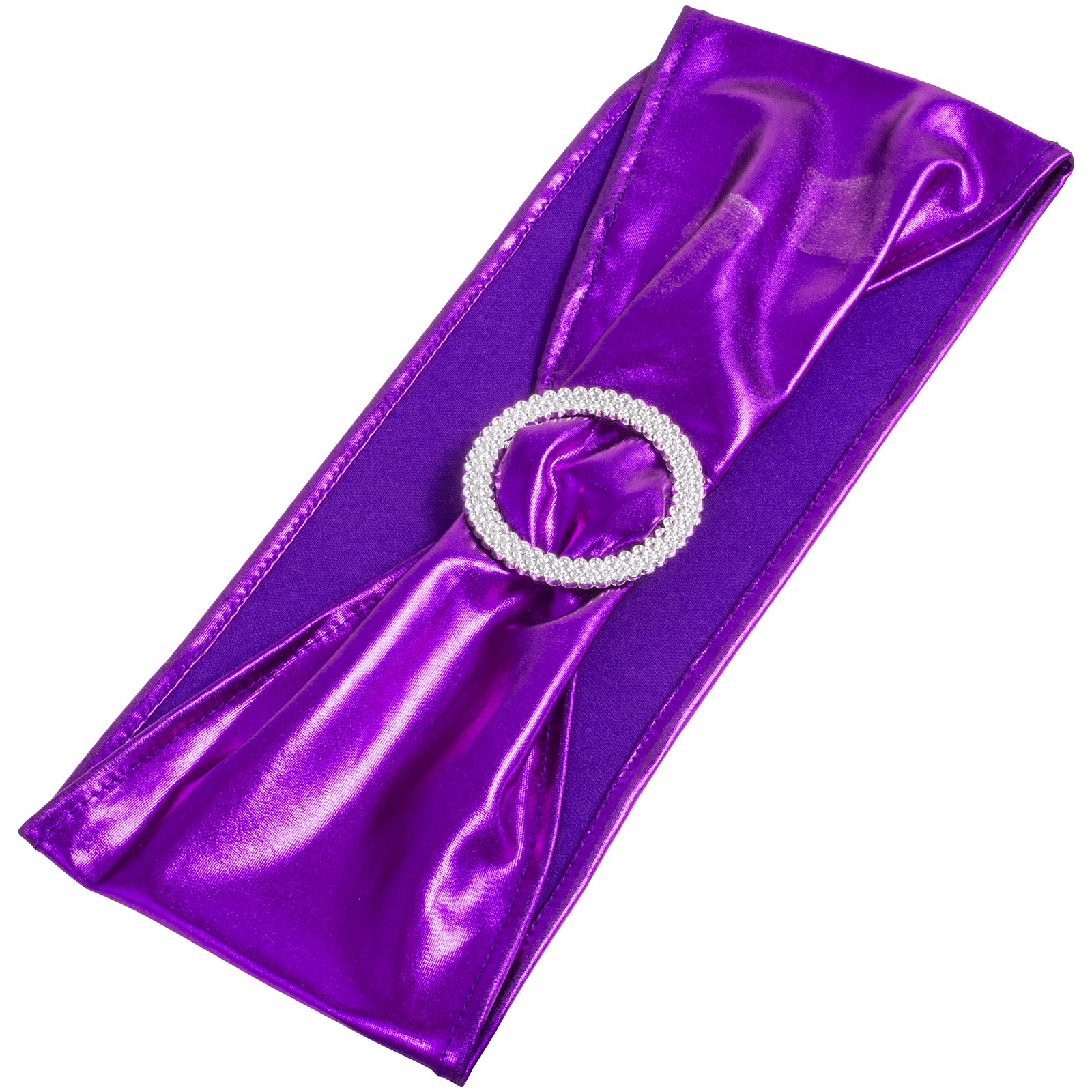 100pcs Stuhlschleifen Stretch Schleifen Stuhlbänder Bezug 100 Stück Hochzeit