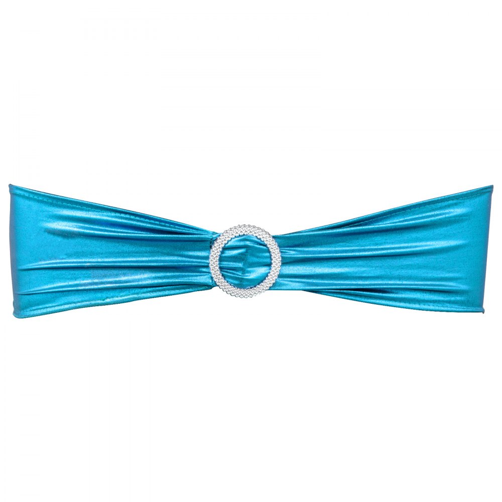 100pcs Stuhlschleifen Stretch Schleifen Stuhlbänder Elastisch Dekoration