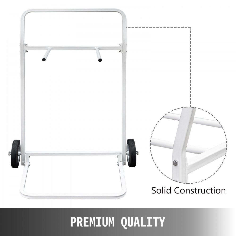 Vevor Transportwagen Tischwagen Klappbar 220 Lbs Klappstuhlwagen Standardstühle