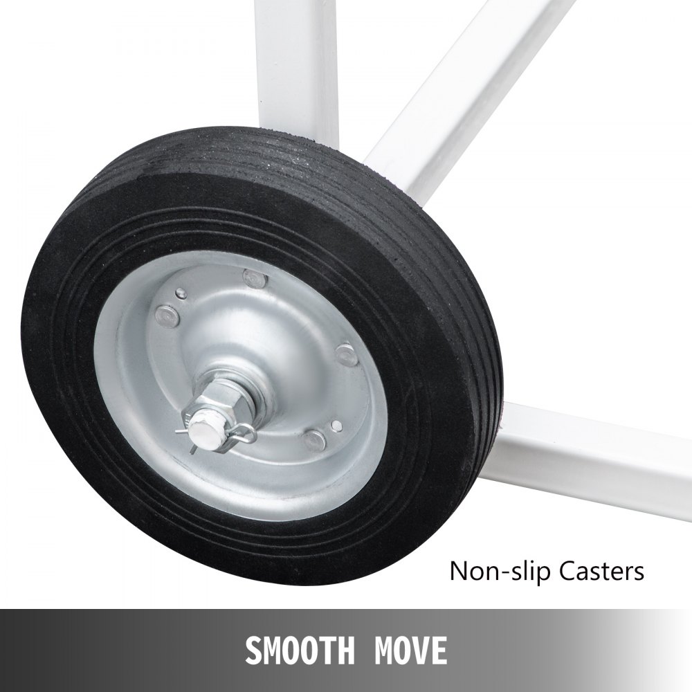 Vevor Transportwagen Tischwagen Klappbar 220 Lbs Klappstuhlwagen Standardstühle