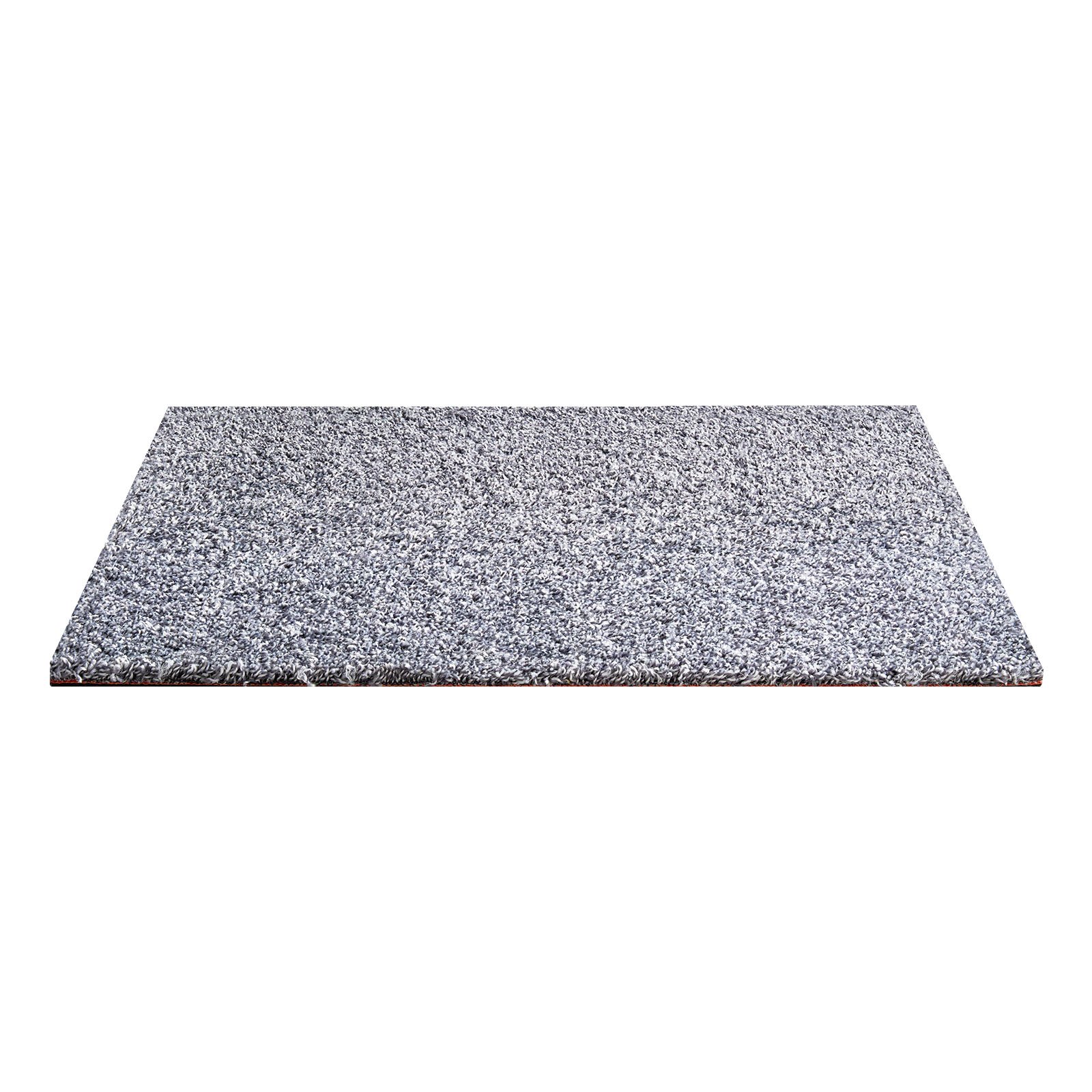 VEVOR Teppichfliesen 457,2 x 457,2 x 12 mm, 10er-Pack, selbstklebender Teppichboden mit Fläche von 2,0 m², Teppich Bodenbelag, einfacher DIY-Austausch für Wohnzimmer und Büro, Grau