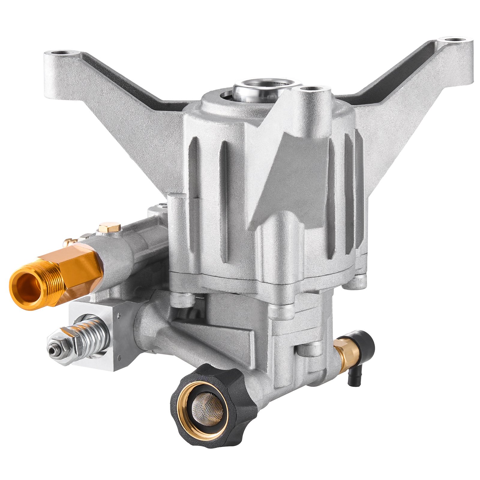 VEVOR Hochdruckreinigerpumpe, 7/8 Zoll Welle vertikal, 3300 PSI, 3,0 GPM, Ersatz-Hochdruckreinigerpumpen-Set mit 5 Düsen, Hardware und Siphonrohr, bis zu 150 Stunden, Hochdruckreiniger Ersatzpumpe