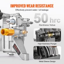 VEVOR Hochdruckpumpe für Benzin Hochdruckreiniger Druckpumpe 3400PSI 2,5GPM