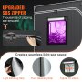 VEVOR Grow-Zelt, 152,4 x 152,4 x 203,2 cm, Indoor-Growzelt, hydroponische Fenstertür-Ablage