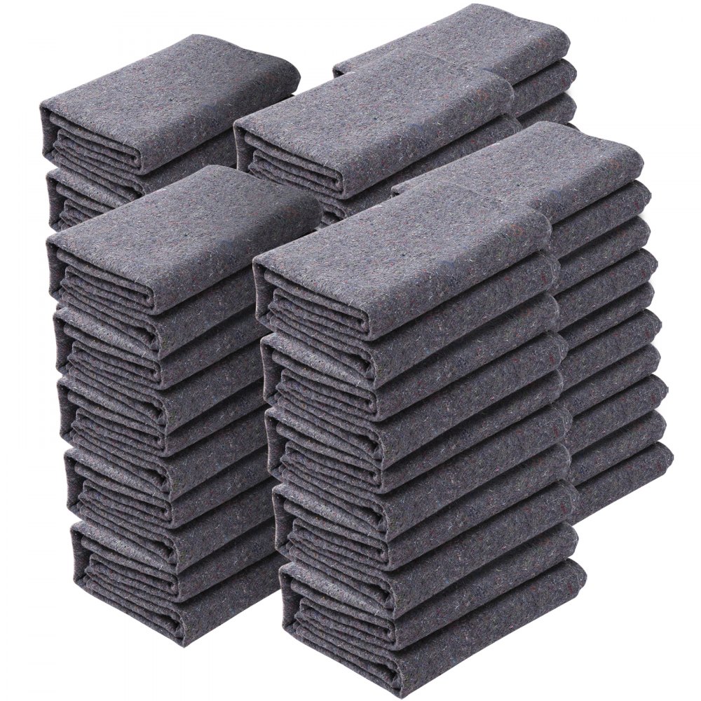 12x Umzugsdecken 2032x1829mm Möbeldecken Vliesstof Produktbild-Vorschau 7