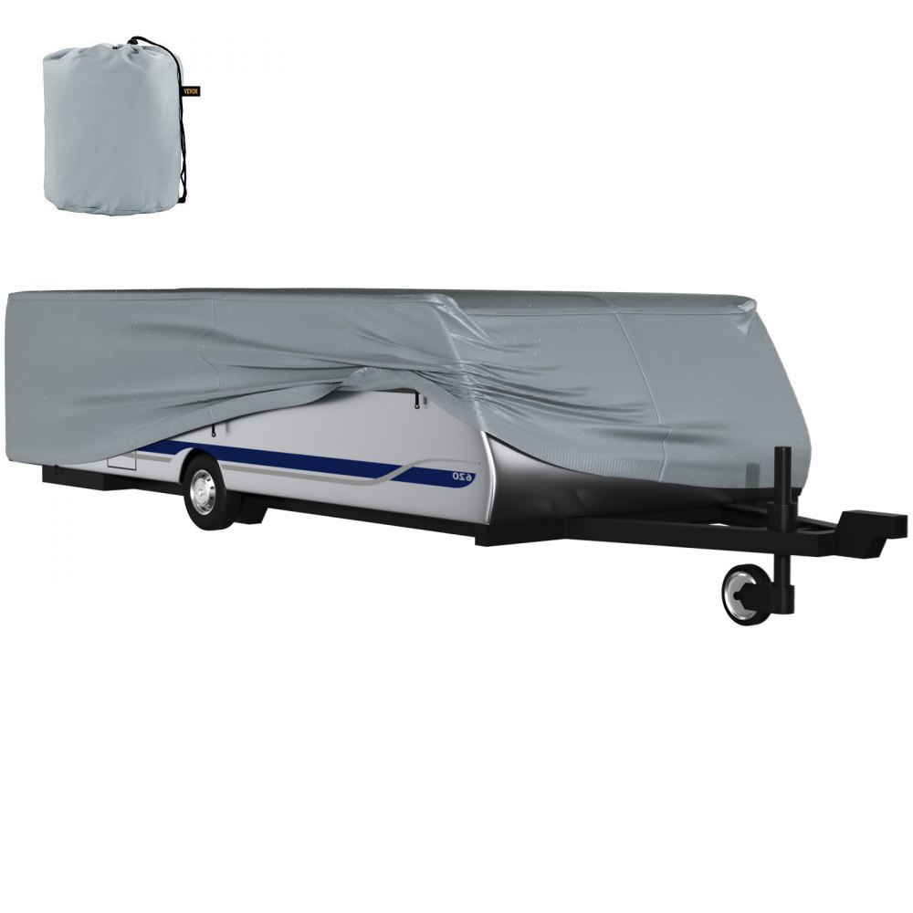Wohnwagen-Abdeckplane 210D Wasserdicht – UV-Schutz, Für Dach & Außenbereich, Größen: 5x3m, 6,5x3m, 7,5x3m
