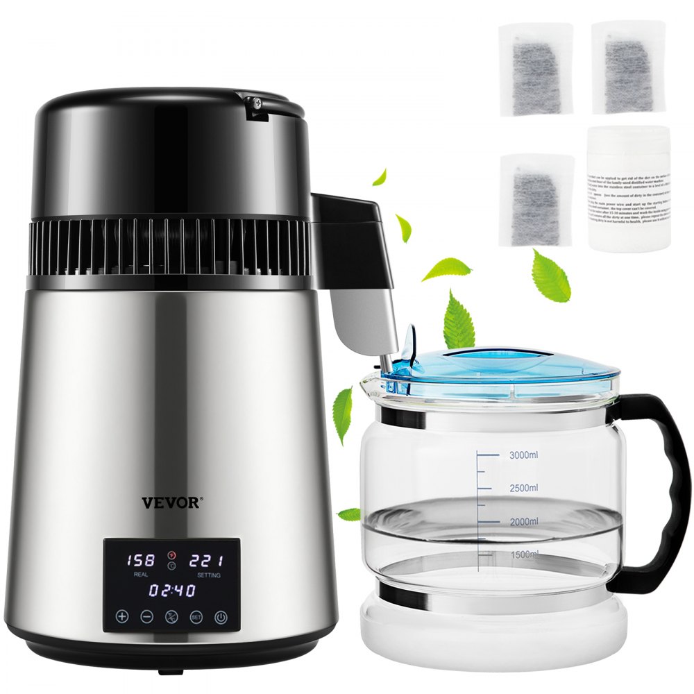 Produktbild von Digitales Laborwasserbad 600 W – Doppelte Öffnung, Timer, Trockengehschutz, Edelstahl-Innentank, Temperaturgeregelt Bis 100 °C