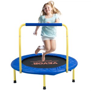 VEVOR Trampolin Gartentrampolin 810x920x920 mm, Klappabrer Trampolin