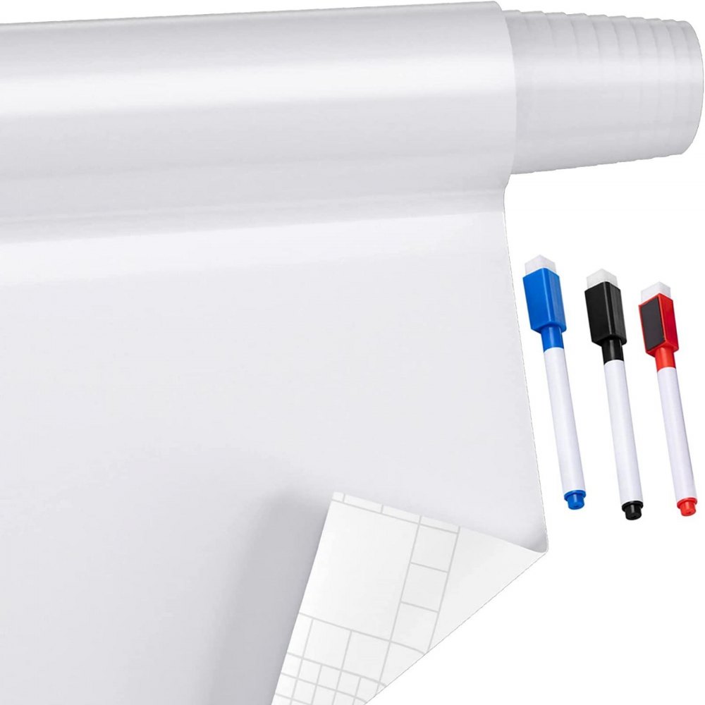 Whiteboard-Aufkleber Set – 10 Stück, Je 21,6x29,4 Cm, Abwischbar, Wiederablösbar, Für Wand, Kühlschrank, Büro