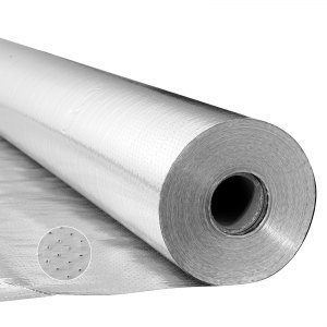 Produktbild von Aluminium-Isolierfolie 50x100 Cm – Doppelseitig Reflektierend, Wasserdicht, Wetterfest – Für Fenster, Wohnung & Fahrzeug