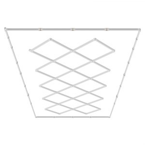 Haofy LED Garagenbeleuchtung 120W – 12.000 Lm, Verstellbare Flügel, Wasserdicht, Für E26/E27
