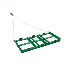 1,8 M Schleppegge Für Auffahrt & Hof – Robuste Power-Rechen Mit Kette, Für ATV, Traktor & Rasenmäher