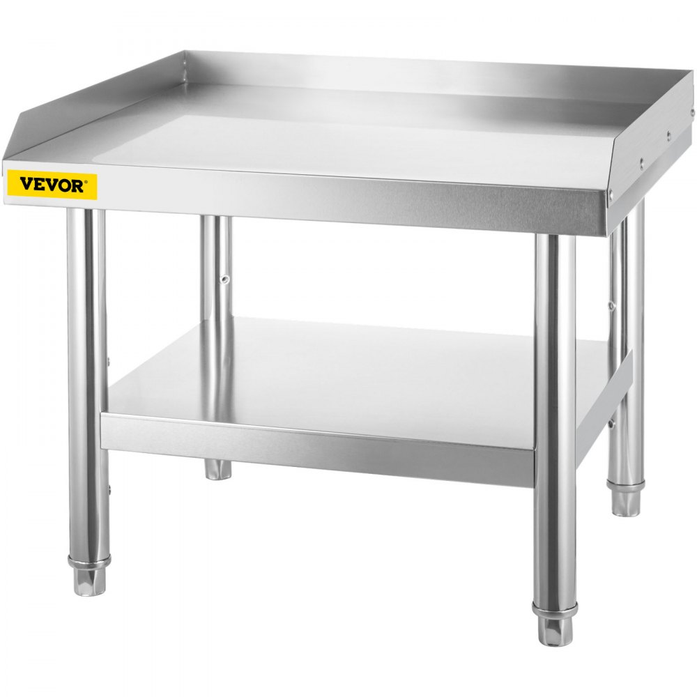 Edelstahl-Arbeitstisch Mit Rollen – 100x40 Cm Für Küche, Garage & Werkstatt