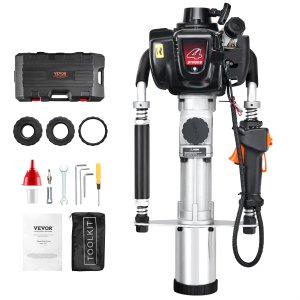 Wiefiche Benzin Pfahlramme 32.7cc - 900W Zaunhammer 8500RPM