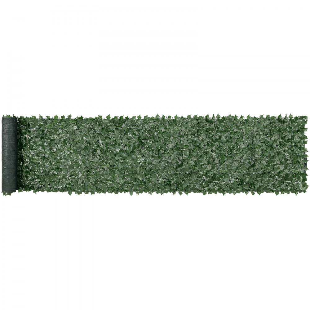VEVOR Sichtschutzzaun 990x5020mm künstlicher grüner Wandschirm Efeuzaun