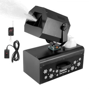 VEVOR Schneemaschine 2000W Drahtlose Fernbedienung Schnee Maschine für