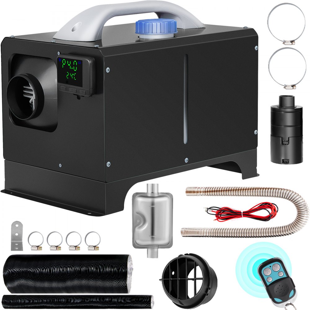 Diesel-Heizung 8.3KW, 12V/24V Schwarz Diesel-Luft-H Produktbild-Vorschau 6