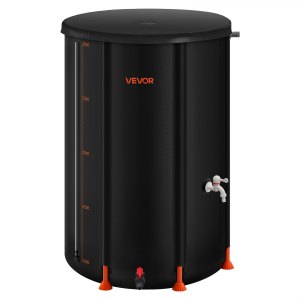 VEVOR Regentonne faltbar, 380 L tragbares Regenfass, Regenwassertank ...