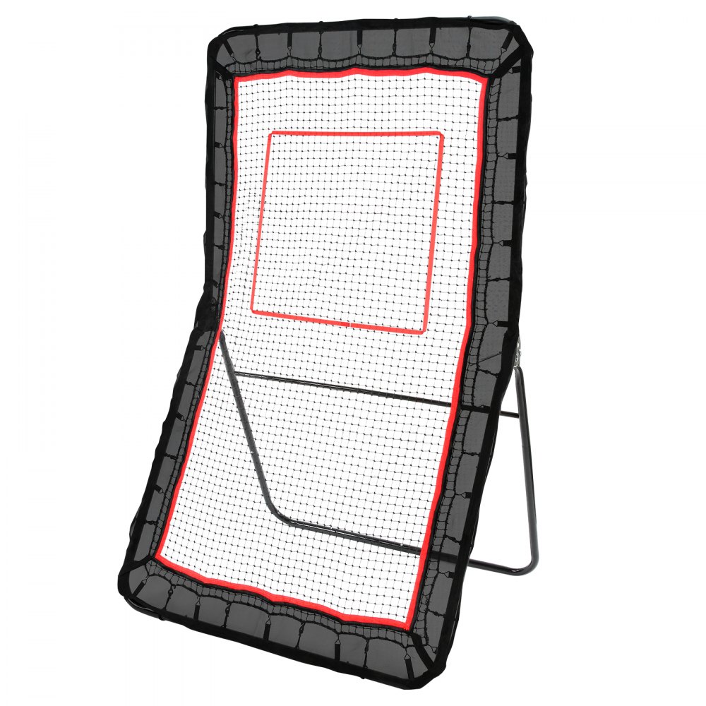 Lacrosse Rebounder Netz – Vielseitig Für Training Im Garten, Mit Neon-Ziel & 2 Bällen