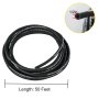 VEVOR Hydraulic Hose, 15 m Rubber Hydraulic Oil Hoses with 2 High-Tensile Steel Wire Braids, Inner Diameter 1/2 Inch, 5000 PSI, Bulk Packs -40 °F to 250 °F, Flexible Hose