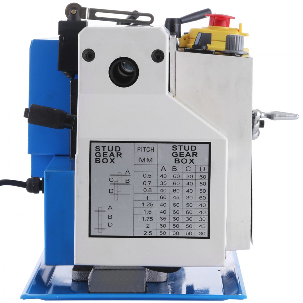 VEVOR Torno de Metal 400W 180x330mm Torno de Trabajo de Metal Velocidad Variable 50-2250RPM Contrapunto MT2 Mini Torno de Metal de Precisión para Torneado de Metales, Husillos, Prototipos, Modelos