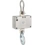 VEVOR Báscula de Grúa Electrónica con Color de Plata 1000 kg Escala con Gancho Resistente Resolución 0,5 kg Escala de Grúa Digital, Mini Báscula Colgante Portátil con Pantalla LCD para Maletas de Viaje