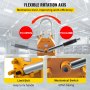VEVOR Elevador Magnético de Acero de 1,000kg, Imán de Elevación de Grúa de Elevación, de Alta Resistencia Amarillo, Elevador Magnético con Imán Duradero Flexible, Levantamiento Magnético