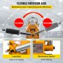 VEVOR Imán Cabrestantes Permanente Magnético 100KG, Elevador Magnético de Acero Amarillo, de Alta Resistencia Amarillo, Elevador Magnético con Imán Duradero Flexible, Levantamiento Magnético