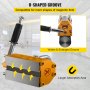 VEVOR Imán Cabrestantes Permanente Magnético 100KG, Elevador Magnético de Acero Amarillo, de Alta Resistencia Amarillo, Elevador Magnético con Imán Duradero Flexible, Levantamiento Magnético