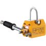 VEVOR Imán Cabrestantes Permanente Magnético 100KG, Elevador Magnético de Acero Amarillo, de Alta Resistencia Amarillo, Elevador Magnético con Imán Duradero Flexible, Levantamiento Magnético