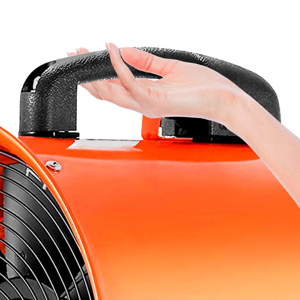 Ventilador Industrial De 10" Soplador Portátil De 250mm Velocidad 2800-3300rpm