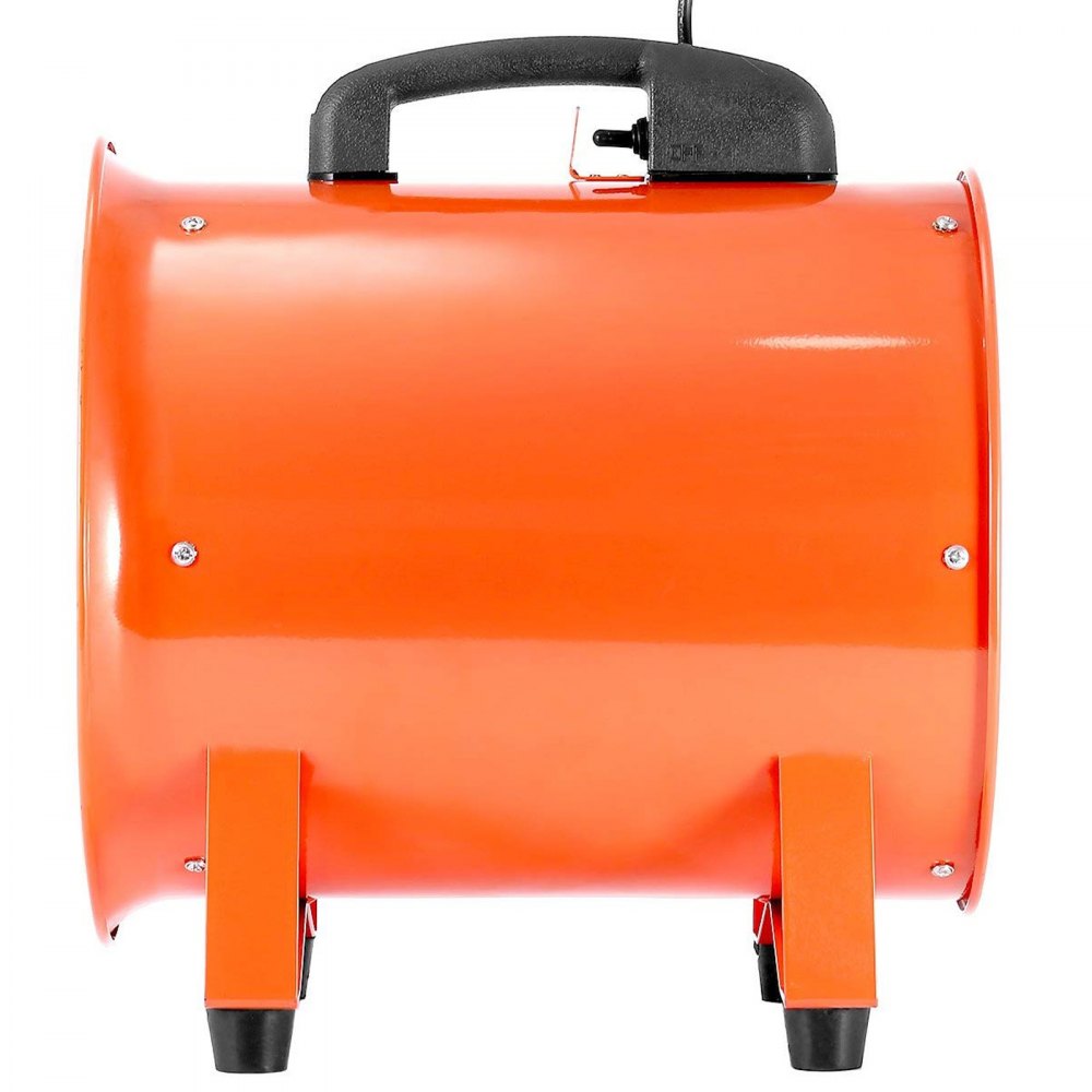 Ventilador Industrial De 10" Soplador Portátil De 250mm Velocidad 2800-3300rpm