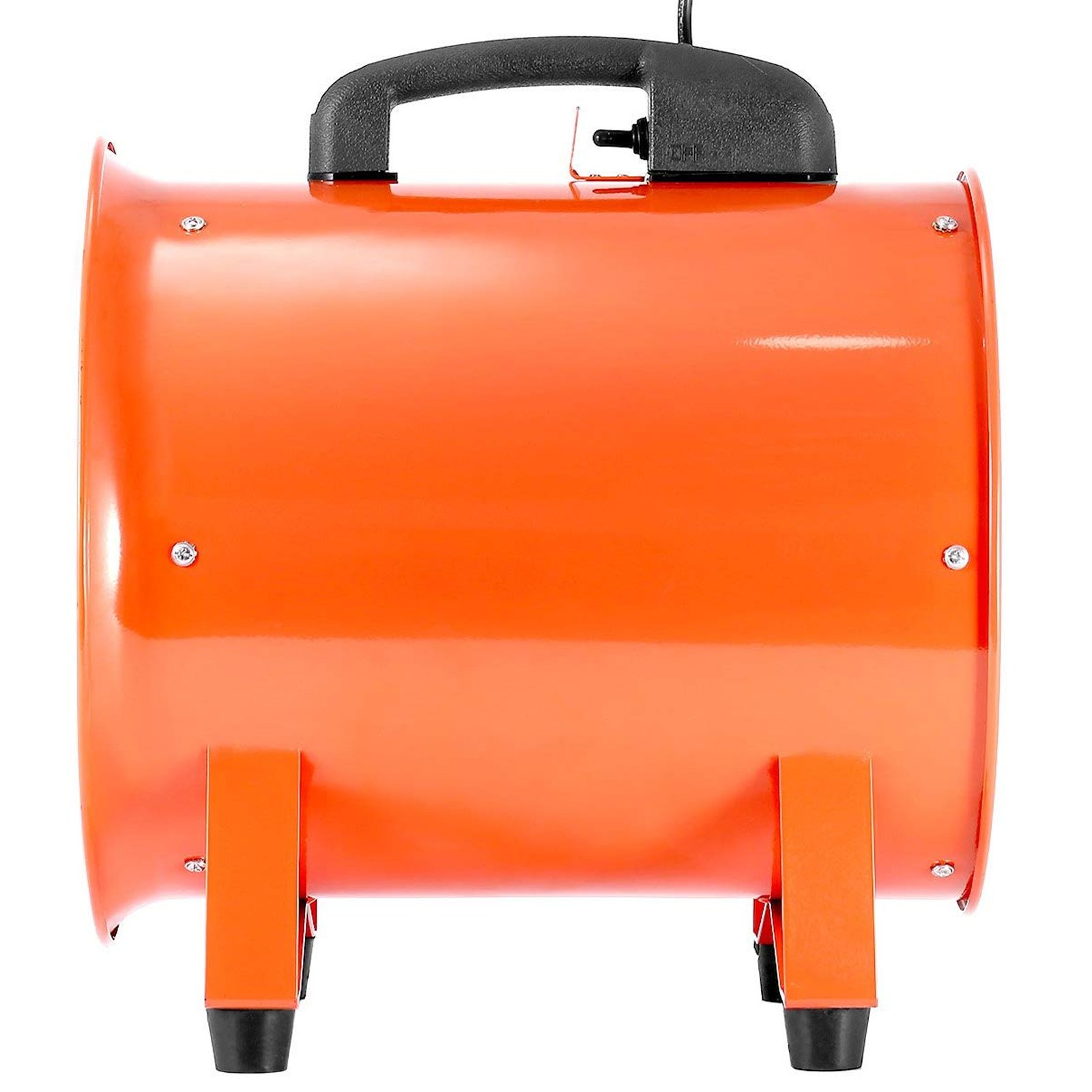 Ventilador Industrial De 10" Soplador Portátil De 250mm Velocidad 2800-3300rpm