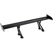 Vevor Alerón Trasero Para Coche Bgw Jdm Spoiler De Aluminio 110 Cm Negro Gt