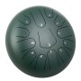 Sartén VEVOR con Bolsa para Libro Mazos, Púas Verdes y Tambor con Lengüeta de Acero 13 Notas 12 pulgadas (30cm)