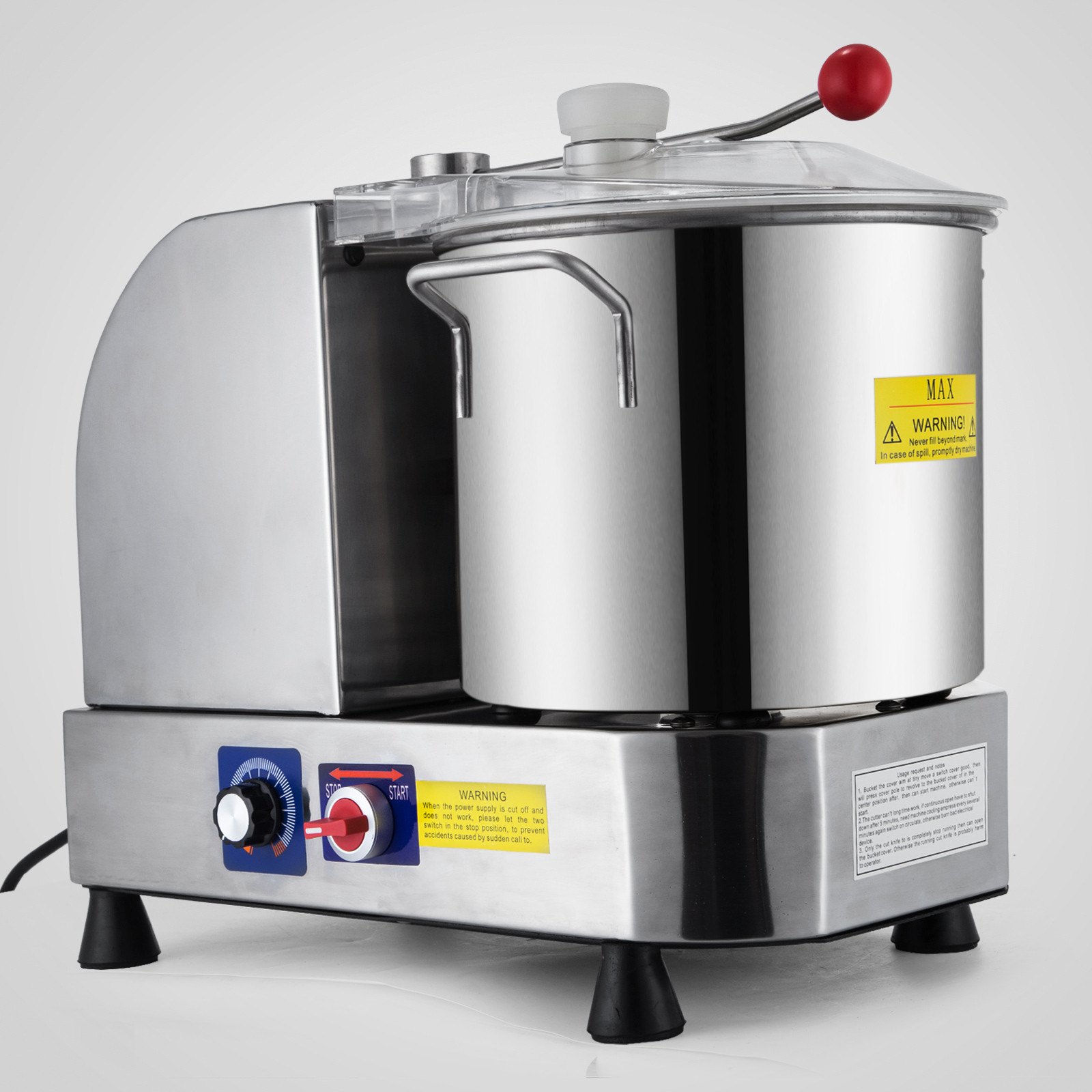 Batidora Amasadora 9l 700w W/ Double Blades Dough Mixer