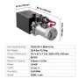 VEVOR Bomba Hidráulica de Simple Efecto 6 Cuartos 12 V CC, Bomba del Remolque Volquete Caudal de 3,4 L/min, con Depósito Metálico para Elevación de Vehículos, Elevadores de Tijera, Apiladores
