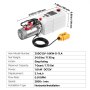 VEVOR Bomba Hidráulica Acción Simple 7 Cuartos 12 V CC, 1,6 kW, Mesas Elevadoras, Presión Máxima de Alivio de 22 MPa, Caudal de 3,4 L/min, Instalación Horizontal, para Remolques Basculantes, Blanco