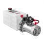 VEVOR Bomba Hidráulica de Simple Efecto 7 Cuartos 12 V CC, Bomba del Remolque Volquete Caudal de 3,4 L/min, Presión Máxima de Alivio de 22 MPa, para Elevación de Vehículos, Elevadores de Tijera