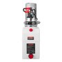VEVOR Bomba Hidráulica de Simple Efecto 7 Cuartos 12 V CC, Bomba del Remolque Volquete Caudal de 3,4 L/min, Presión Máxima de Alivio de 22 MPa, para Elevación de Vehículos, Elevadores de Tijera
