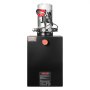 VEVOR Bomba Hidráulica de Efecto Doble 20 Cuartos 12 V CC, Bomba del Remolque Volquete Caudal de 3,4 L/min, con Depósito Metálico para Elevación de Vehículos, Elevadores de Tijera, Apiladores