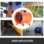 300mm Ventilador Industrial Soplador De Aire Para Taller Subterráneo Humo 12"