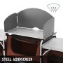 VEVOR Cocina para acampar al aire libre, muebles de jardín plegables, Armario de almacenamiento ajustable para acampada
