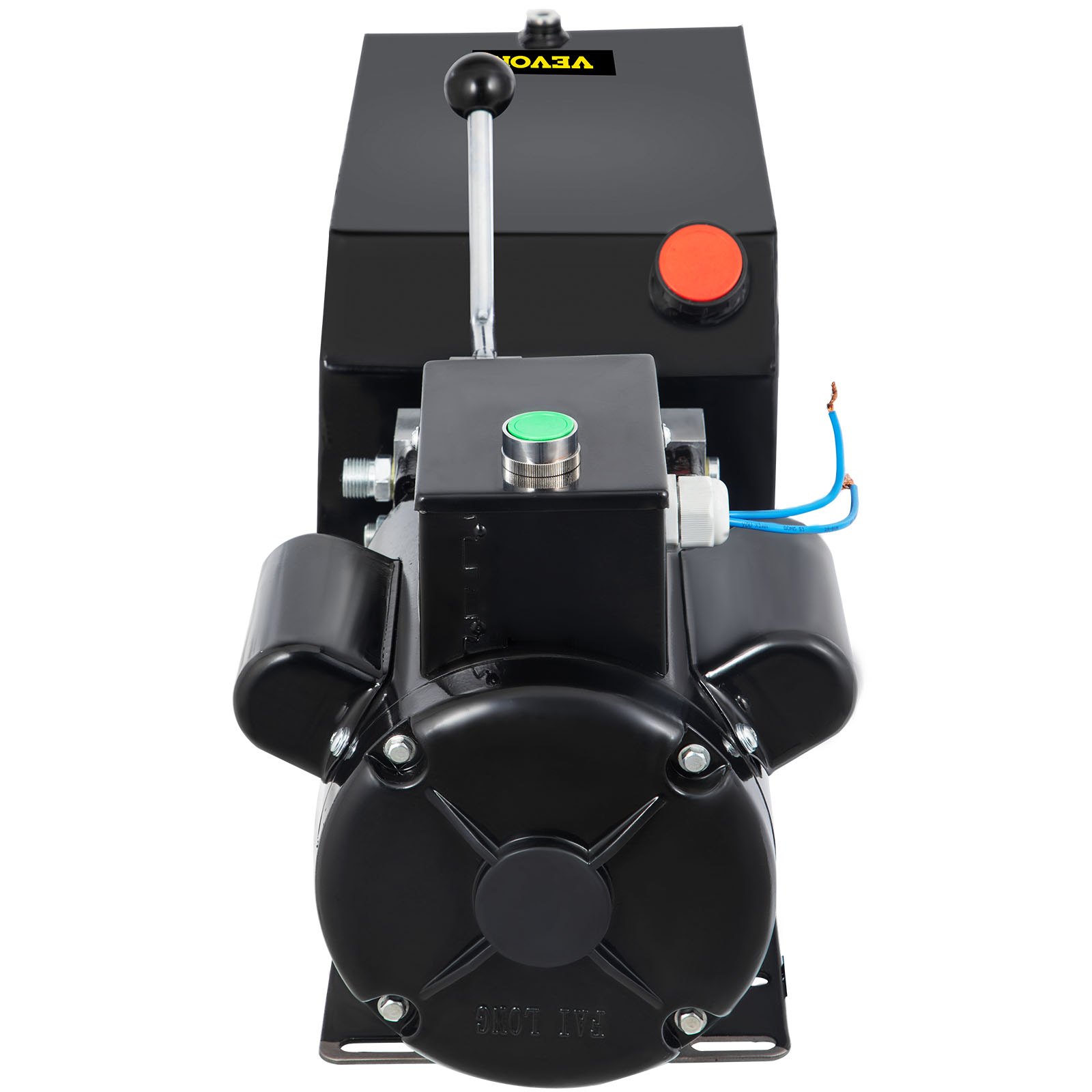 VEVOR Bomba Hidráulica de 14 cuartos, Unidad de Potencia Hidráulica de 2950 PSI, Elevador de Autos, Paquete Hidráulico para Remolque Basculante, 230 V, 60 Hz, Taller de Reparación de Automóviles