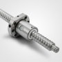 VEVOR Guia Lineal Juego de Tornillos de Bolas Antirretorno Longitud de 1000 mm Conjunto de Husillo de Bolas Diámetro de 16 mm Juego de Husillo de Bola