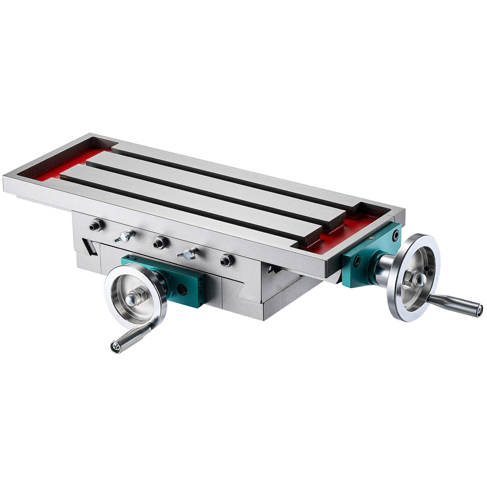 VEVOR Cruz Fresadora Compuesto 2 Ejes 4 Formas, Mesa de Trabajo Multifuncional 450x170 mm 30 kg, Mesa de Fresado Deslizante para Todos los Soportes de Perforación Fresadora de Banco