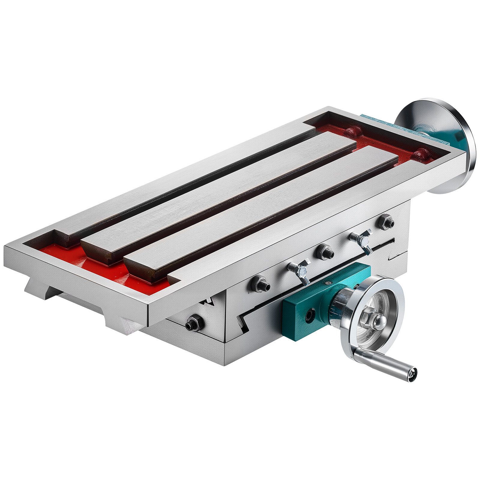 VEVOR Cruz Fresadora Compuesto 2 Ejes 4 Formas, Mesa de Trabajo Multifuncional 450x170 mm 30 kg, Mesa de Fresado Deslizante para Todos los Soportes de Perforación Fresadora de Banco