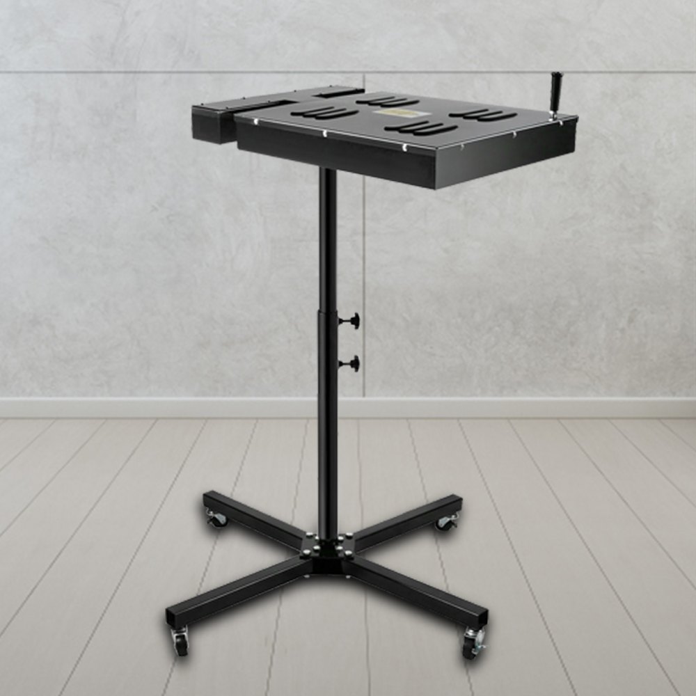 VEVOR  Secador para Impresión de Pantalla Soporte Ajustable 2,000 W, Secadora de Flash de Calidad con Altura Ajustable Negro, con Caja de Control Eléctrico 45 x 45 cm